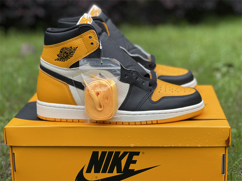 Upgraded version_ Air Jordan 1 High OG _YELLOW TOE_ item_ 555088-711_ full code shipment_ 36-47.5-351971f9